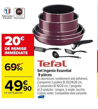 Carrefour Tefal offre