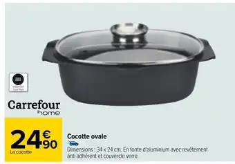 Carrefour Cocotte ovale offre