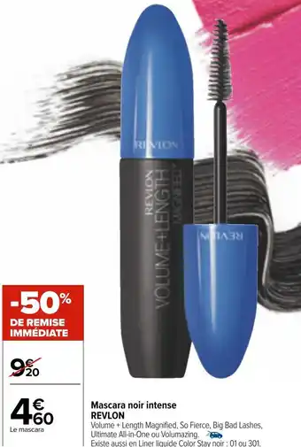 Carrefour Market Mascara noir intense REVLON offre
