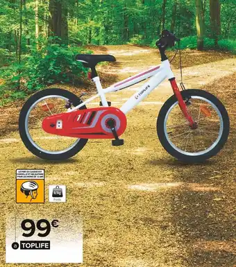 Carrefour Market Toplife vélo vtt 16’ offre