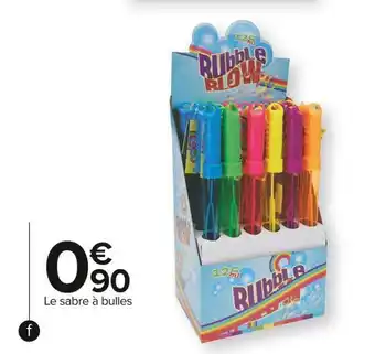 Sabre Ă bulles