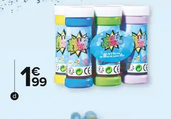 Carrefour Market Pack de 6 flacons de bulles de savon offre