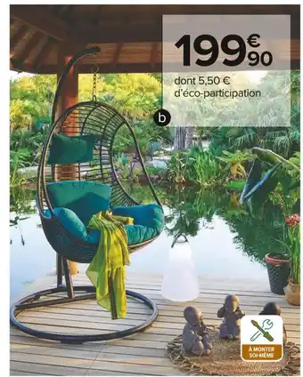 Carrefour Market Fauteuil suspendu canberra offre