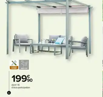 Carrefour Market Parasol excentré 300 offre
