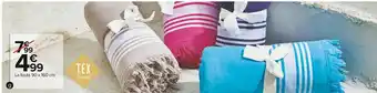 Carrefour Market Tex home fouta unie offre