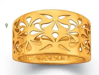 Le manège à bijoux Bague, taille 56, or jaune offre