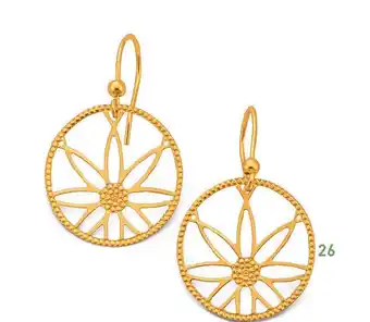 Le manège à bijoux Boucles, or jaune offre
