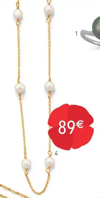 Le manège à bijoux Collier perles de culture offre