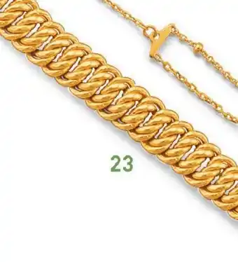 Le manège à bijoux Bracelet maille américaine offre