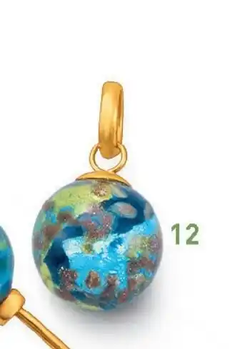 Pendentif verre de venise