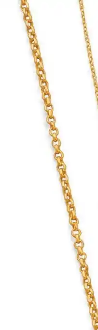 Le manège à bijoux Collier maille jaseron offre