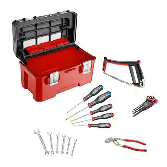 Castorama Facom caisse à outils facom + 22 outils offre