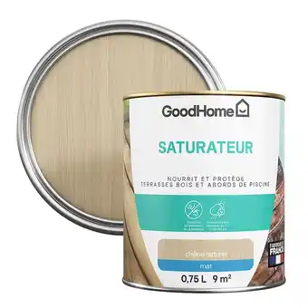 Goodhome saturateur terrasse naturel mat