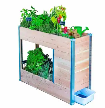 Monnet seve carré potager composteur 75 x 35 x h.80 cm