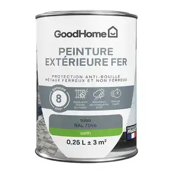 Castorama Goodhome peinture extérieure métal offre