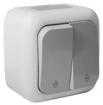 Siemens double va-et-vient étanche à clipser ip54