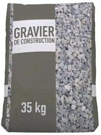 Brico Dépôt Gravier pour béton de calibre 5-20 mm 35 kg offre