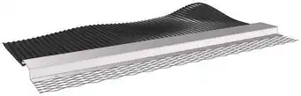 Solin bavette en zinc et plomb - l. 2 m ép. 0,65 mm