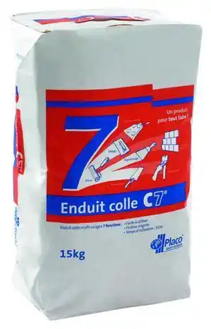 Brico Dépôt Placo enduit colle multi-usages - sac de 15 kg offre