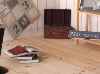 Brico Dépôt Plancher en pin maritime noueux nf - l. 2 m x l. 18 cm x ép. 21 mm offre