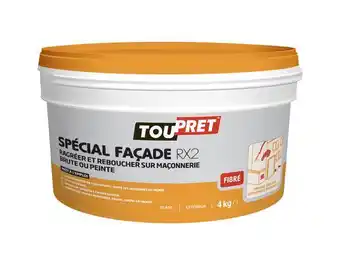 Brico Dépôt Toupret enduit de rebouchage coating rx 2 paste - 4 kg offre