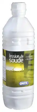 Brico Dépôt Onyx lessive de soude pour murs, boiseries, peintures, éviers, lavabos - 1 l offre
