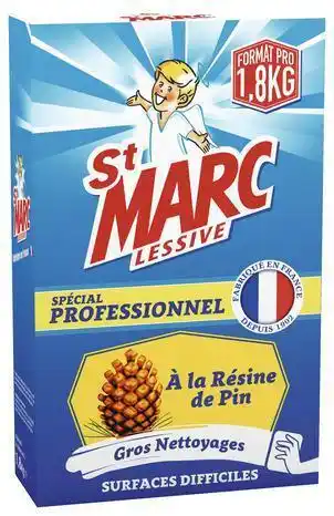 Brico Dépôt Saint marc nettoyant puissant pour tous les nettoyages difficiles des surfaces, 1,8 kg offre