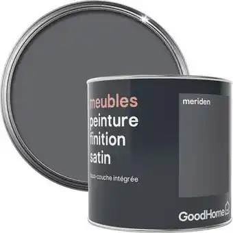 Brico Dépôt Goodhome peinture de rénovation meubles acrylique satin gris meriden 0,5 l offre