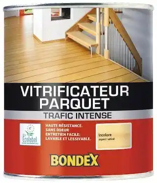Bondex vitrificateur pour protection et décoration parquets 0,75 l
