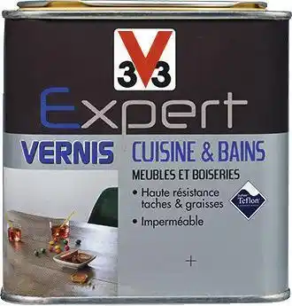 Brico Dépôt V33 vernis cuisine et bains incolore satiné 0,5 l offre