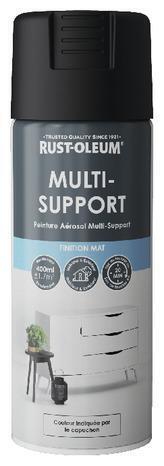 Brico Dépôt Aérosol multi support 400ml noir mat offre