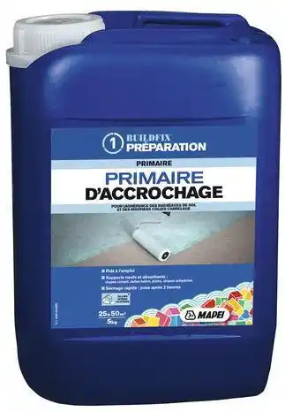 Brico Dépôt Mapei primaire d'accrochage - 5 kg offre
