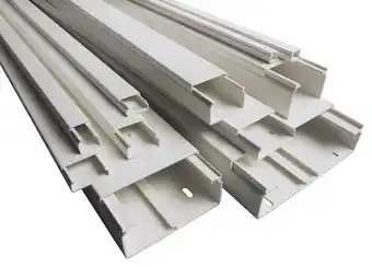 Ggk moulure blanche goulotte l. 2 m 25x40 mm
