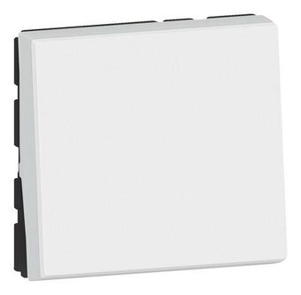 Brico Dépôt Legrand interrupteur va-et-vient lumineux 2 modules "mosaic" blanc offre