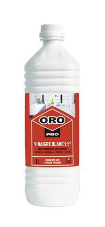 Brico Dépôt Marque oro pro vinaigre blanc 9,5 naturel 1l offre