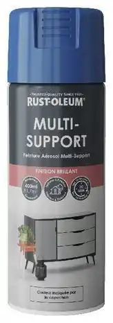Aérosol multi support 400ml bleu sécurité brillant