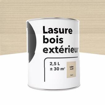 Brico Dépôt Lasure chêne clair 2,5 l satin offre