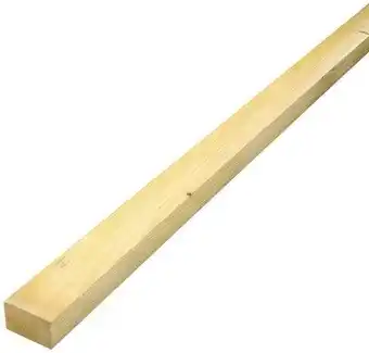 Brico Dépôt Demi-chevron en bois d'épicéa l. 4 m - section 63 x 38 mm offre