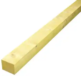 Brico Dépôt Chevron en bois d'épicéa l. 5 m - section 75 x 63 mm offre