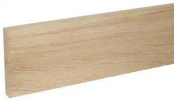 Brico Dépôt Planche rabotée en chêne massif l. 200 cm - section 140 x 20 mm offre