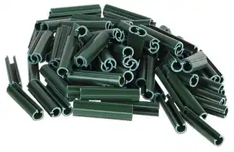 Brico Dépôt Blooma 100 clips de fixations "louga" - vert offre