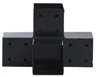 Brico Dépôt Blooma connecteur d'angle 4 directions gris "lyna" - 90 x 90 mm offre
