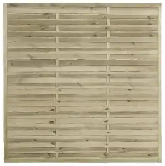 Brico Dépôt Panneau bois en pin "khoper" h. 1,80 m x l. 1,8 m x ép. 20 mm offre