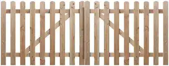 Brico Dépôt Kit barrière en bois douglas l. 3 x h. 1,18 m offre