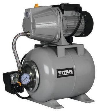 Brico Dépôt Titan surpresseur "titan" à eaux claires 1100 w + réservoir 20 l - 4600 l/h. offre