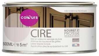 Brico Dépôt Colours cire pâte incolore 0,5 l offre