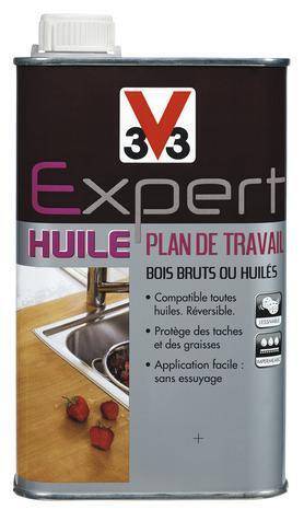 Brico Dépôt V33 huile pour plan de travail incolore - 0,5 l offre