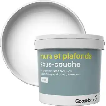 Brico Dépôt Goodhome sous-couche mur et plafond blanche 5 l offre