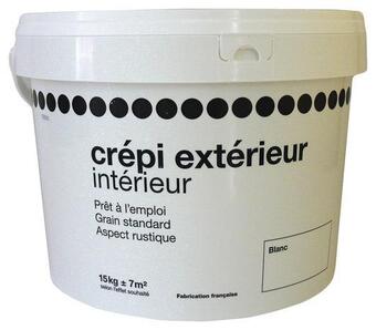 Brico Dépôt Crepi exterieur blanc 1px 15 kg offre