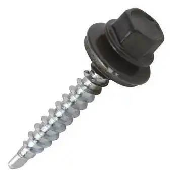 Brico Dépôt Kit 100 fixations pour tôle graphite offre